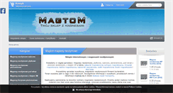 Desktop Screenshot of magnesywawa.pl